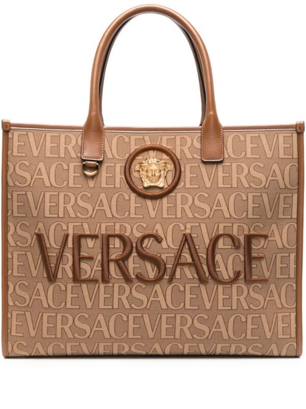20068036_50123549_1000.jpg Versace large Versace Allover-jacquard tote bag