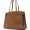 Tory Burch pebble-textured leather tote bag