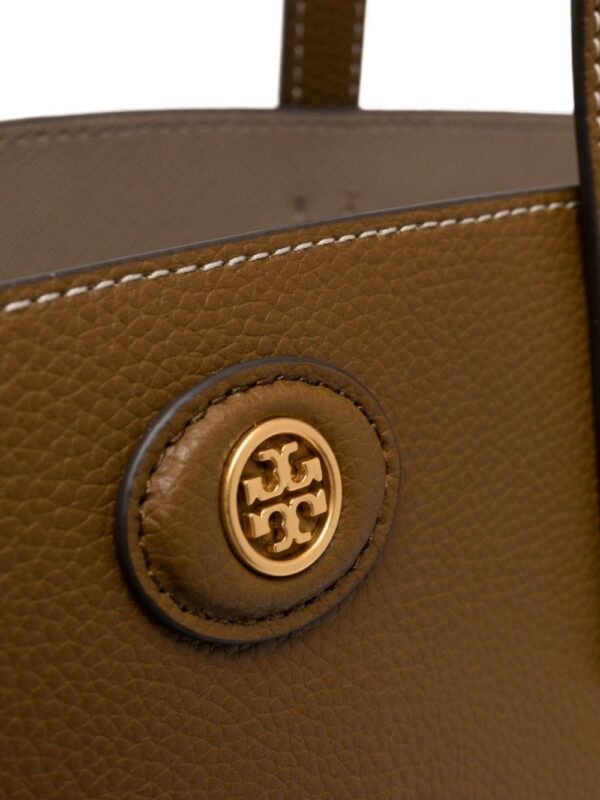 Tory Burch pebble-textured leather tote bag
