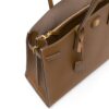Tory Burch pebble-textured leather tote bag