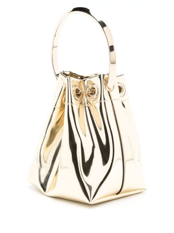 20078509_45205847_1000.jpg Jimmy Choo Bon Bon metallic mini bucket bag