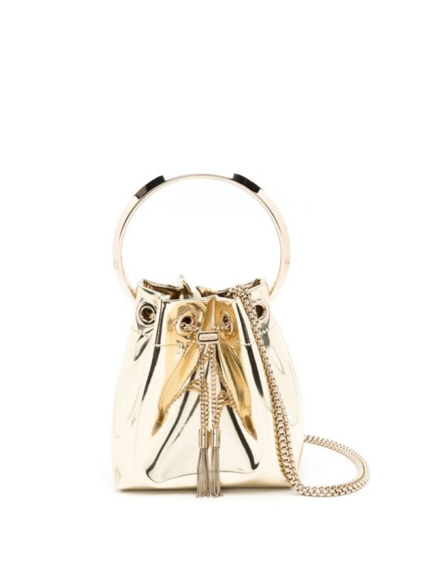 20078509_45208023_1000.jpg Jimmy Choo Bon Bon metallic mini bucket bag
