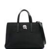 20081933_50408888_1000.jpg Karl Lagerfeld Ikonik appliqué-detail tote bag