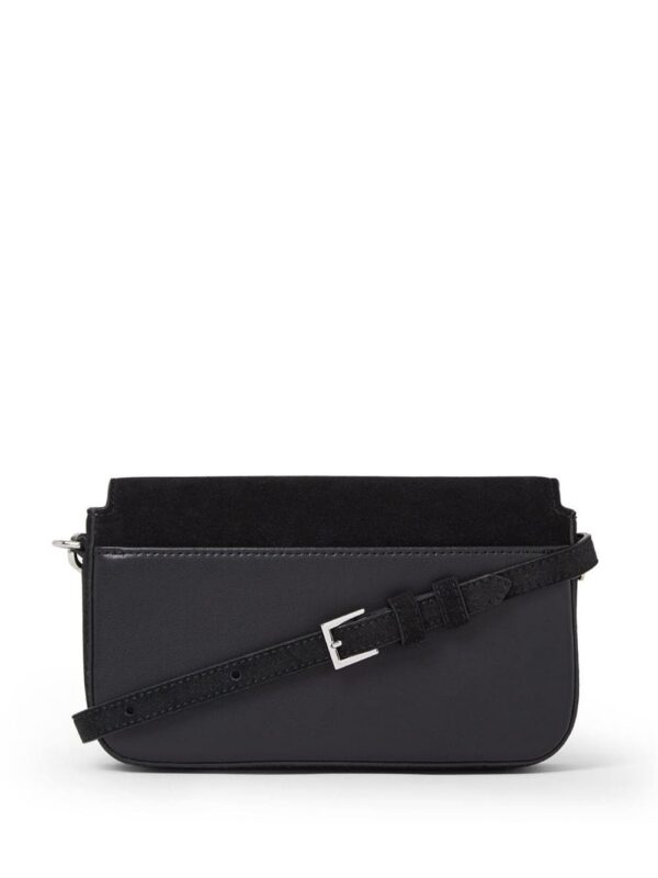 20082437_50788033_1000.jpg Karl Lagerfeld IKON/K small-flap suede shoulder bag