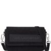 20082437_50788044_1000.jpg Karl Lagerfeld IKON/K small-flap suede shoulder bag