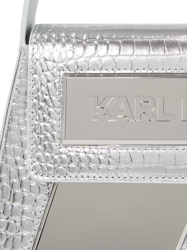 20082439_50792550_1000.jpg Karl Lagerfeld IKON/K crocodile-effect shoulder bag