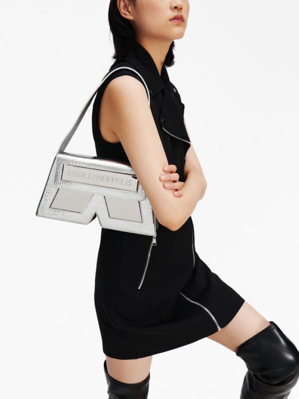 20082439_50792562_1000.jpg Karl Lagerfeld IKON/K crocodile-effect shoulder bag