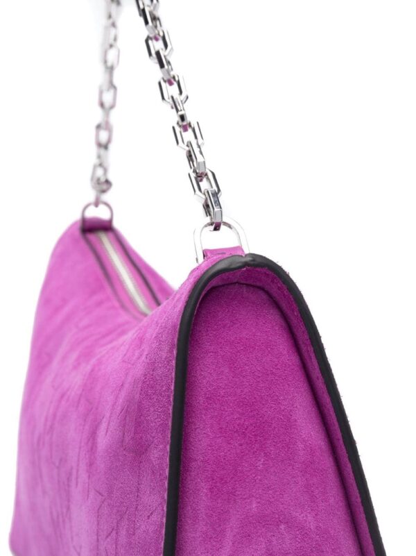 Karl Lagerfeld K/Seven Element suede shoulder bag