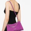 Karl Lagerfeld K/Seven Element suede shoulder bag