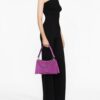 Karl Lagerfeld K/Seven Element suede shoulder bag