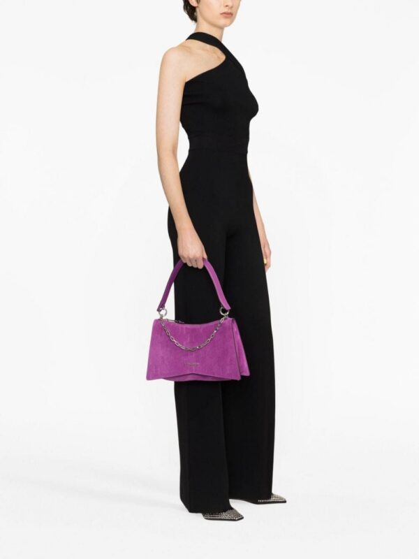 Karl Lagerfeld K/Seven Element suede shoulder bag