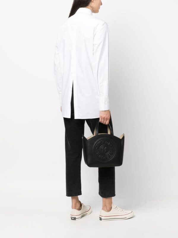 20082517_50408236_1000.jpg Karl Lagerfeld K/Circle debossed-logo tote bag
