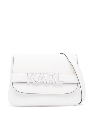 20083259_50409062_1000.jpg Karl Lagerfeld K/Letters logo-plaque shoulder bag