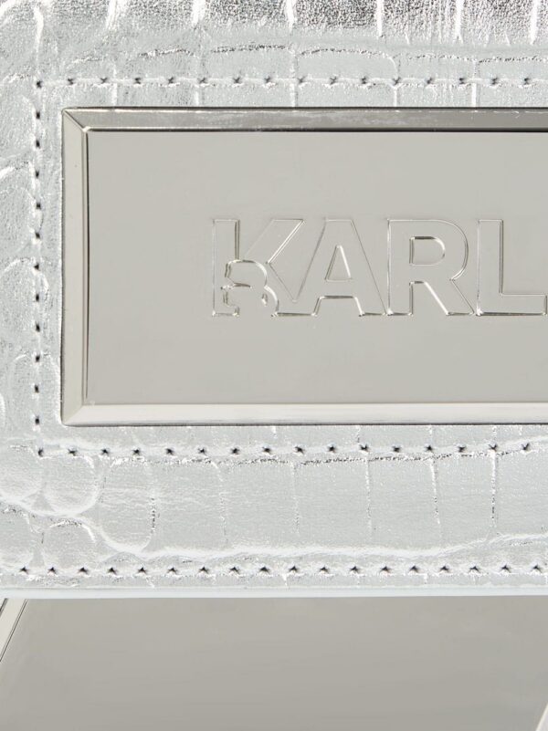 20083269_50791497_1000.jpg Karl Lagerfeld IKON/K crocodile-effect crossbody bag