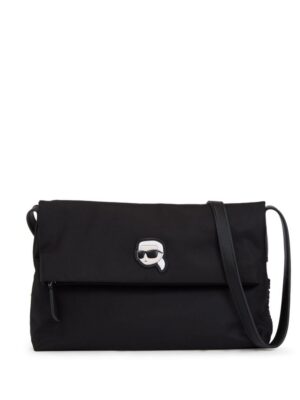 Karl Lagerfeld K/Ikonik 2.0 foldover-top bag