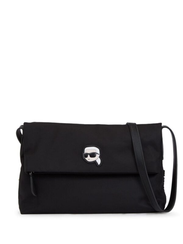 20083278_51246693_1000.jpg Karl Lagerfeld K/Ikonik 2.0 foldover-top bag