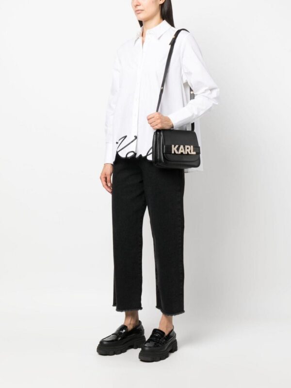 20083357_50409665_1000.jpg Karl Lagerfeld K/Letters logo-plaque crossbody bag