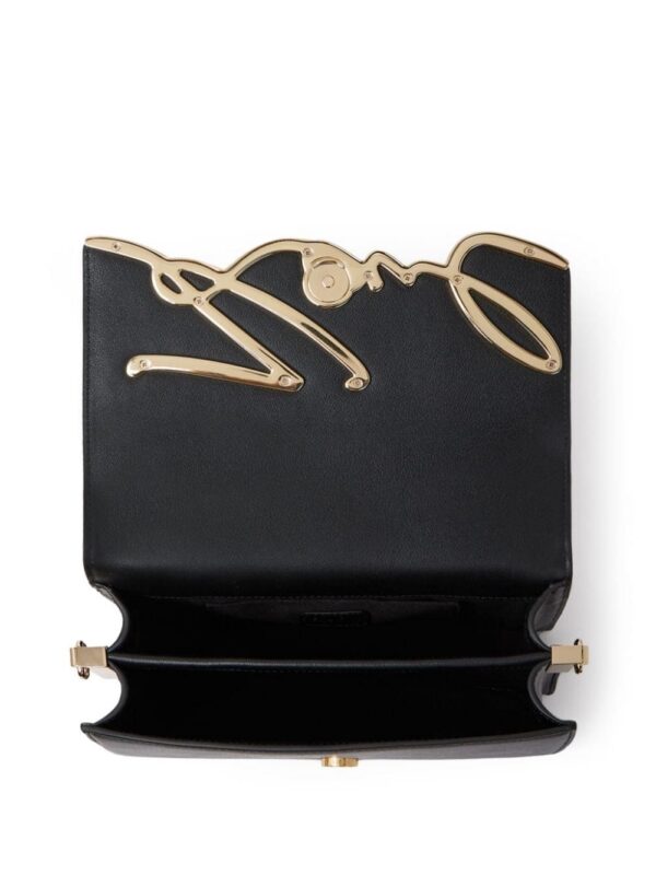 20083459_51263885_1000.jpg Karl Lagerfeld medium Signature leather shoulder bag