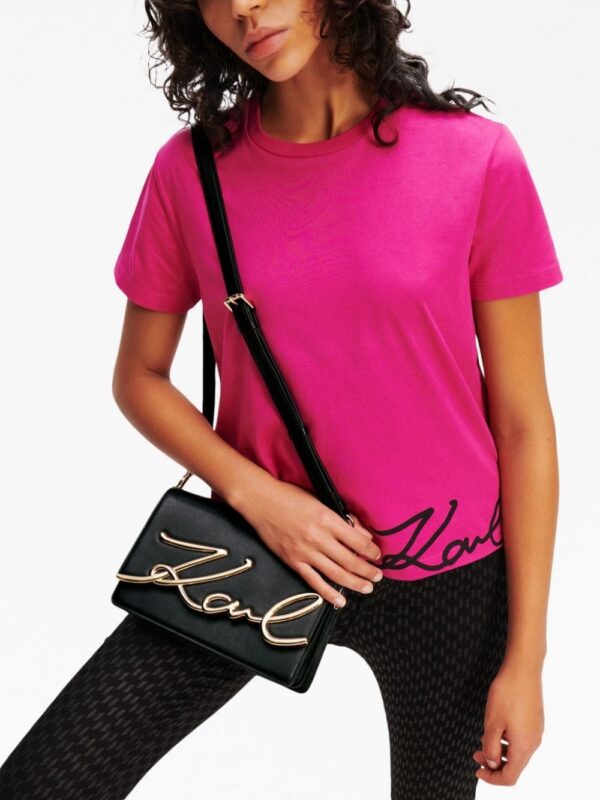 20083459_51263896_1000.jpg Karl Lagerfeld medium Signature leather shoulder bag