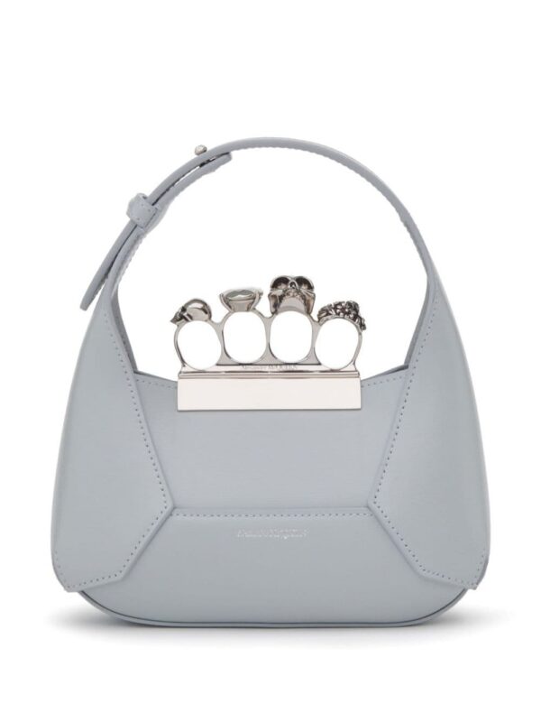20085382_51031135_1000.jpg Alexander McQueen mini The Jewelled leather tote bag