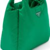 Prada large padded tote bag