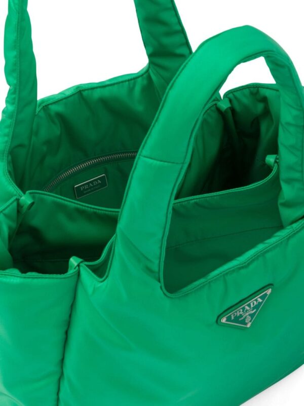 Prada large padded tote bag