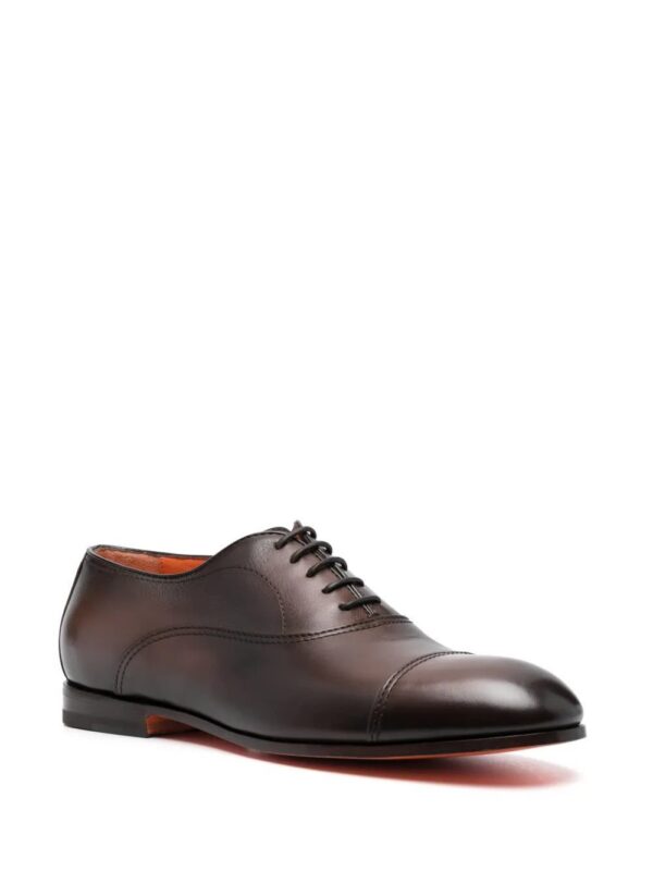20109815_50453753_1000.jpg Santoni almond-toe leather oxford shoes