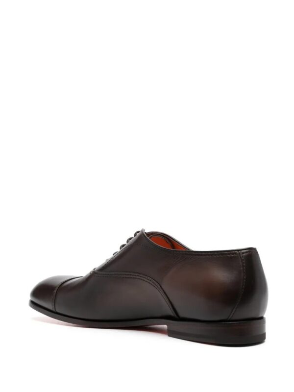 20109815_50453766_1000.jpg Santoni almond-toe leather oxford shoes