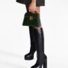 20111964_45314579_1000.jpg Balmain B-buzz crocodile-embossed shoulder bag