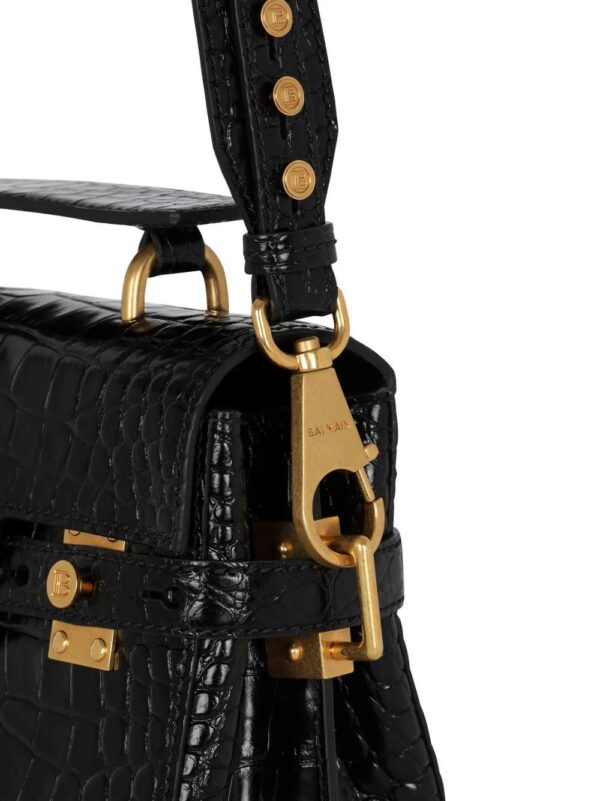 20111971_45239804_1000.jpg Balmain B-Buzz 23 crocodile-embossed tote bag