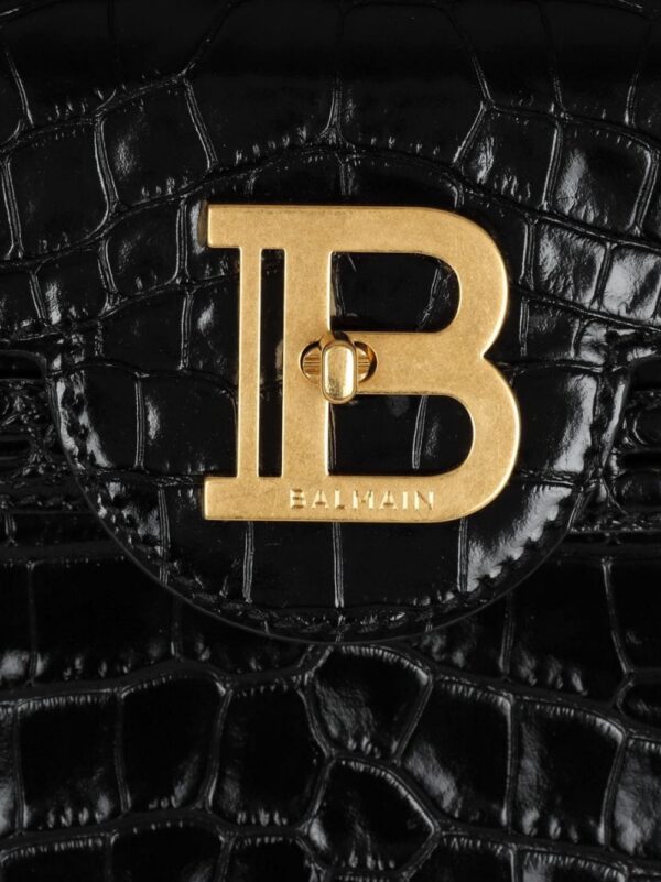 20111971_45239811_1000.jpg Balmain B-Buzz 23 crocodile-embossed tote bag