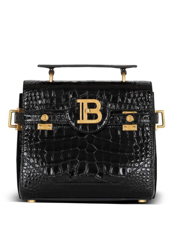 20111971_45240197_1000.jpg Balmain B-Buzz 23 crocodile-embossed tote bag