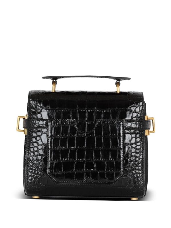 20111971_45337458_1000-1.jpg Balmain B-Buzz 23 crocodile-embossed tote bag