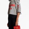 Balmain B-Buzz crocodile-effect mini bag