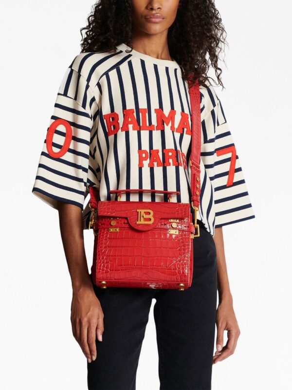 20112803_45237441_1000.jpg Balmain B-Buzz 23 crocodile-embossed tote bag