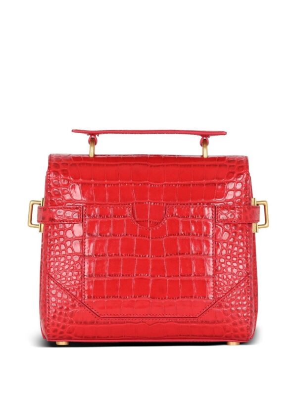 20112803_45237444_1000.jpg Balmain B-Buzz 23 crocodile-embossed tote bag