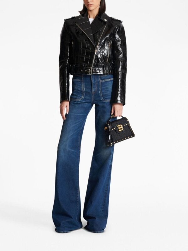 20112809_50875883_1000.jpg Balmain Bbuzz Dynastie embossed-crocodile bag