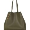 Balmain  Embleme leather tote bag
