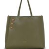 Balmain  Embleme leather tote bag