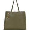 Balmain  Embleme leather tote bag
