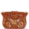 20112916_45239400_1000.jpg Balmain Blaze crocodile-embossed shoulder bag