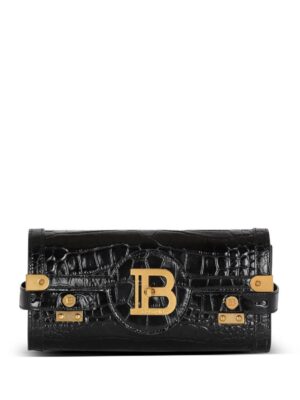 20113046_45315338_1000.jpg Balmain gold-plaque crocodile mini bag