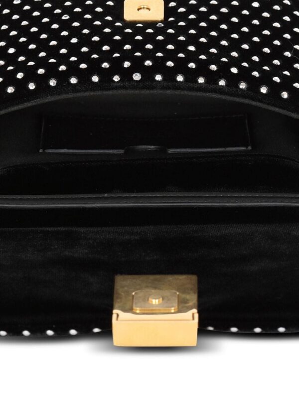 Balmain crystal embellishment shoulder bag