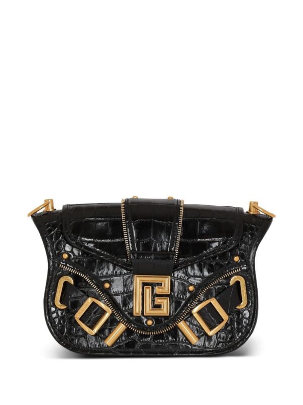 20113132_45315418_1000.jpg Balmain logo-plaque shoulder bag