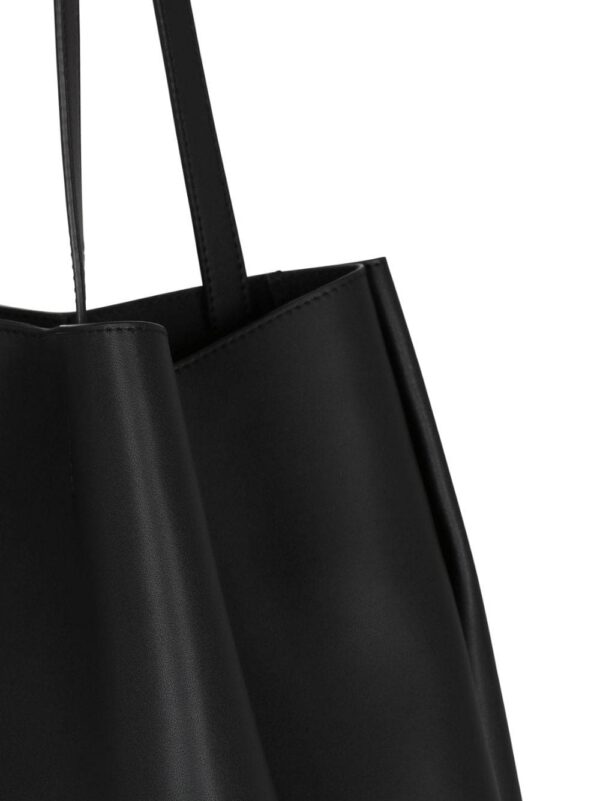 Balmain Emblème leather tote bag