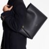 Balmain Emblème leather tote bag
