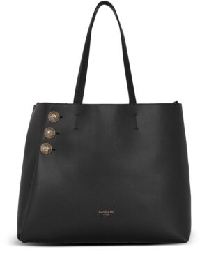 20113266_45243566_1000.jpg Balmain Emblème leather tote bag