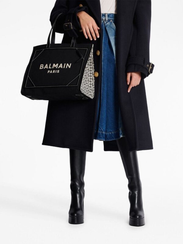 20113289_45237507_1000.jpg Balmain B-Army 42 canvas tote bag