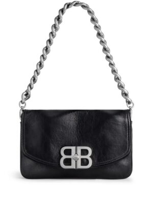 20113431_50567953_1000.jpg Balenciaga logo-plaque leather shoulder bag