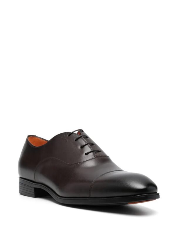 20118832_51009204_1000.jpg Santoni almond-toe lace-up leather shoes